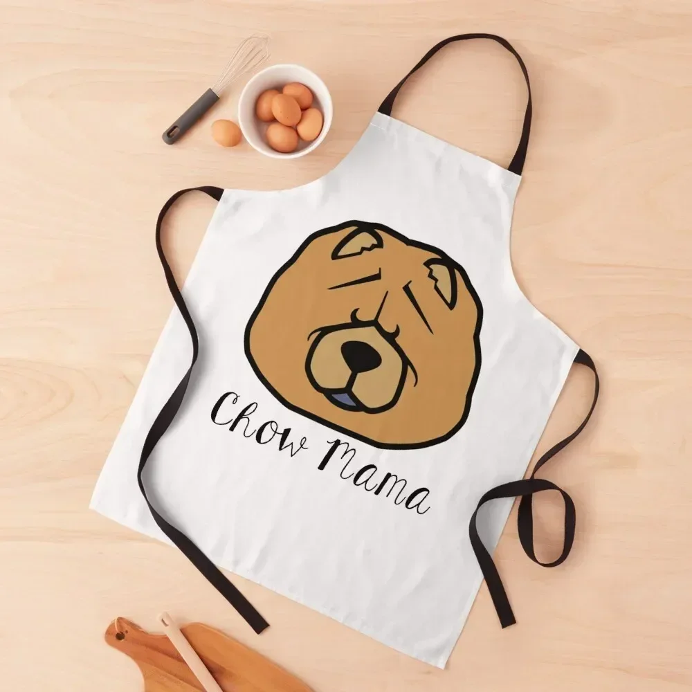 

Chow Chow - dog mom mama gifts Apron For Kitchen Women Home and kitchen products home women Trim Cloth Apron