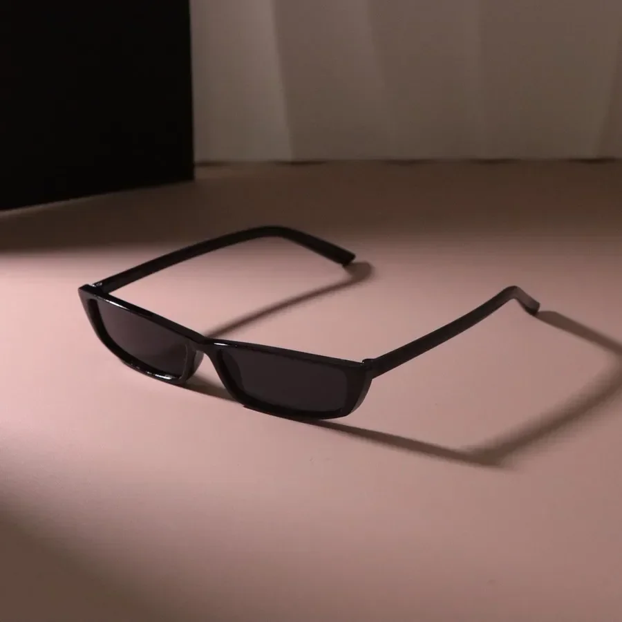Beautiful Small Frame Sun Glasses Women Men Rectangle Sunglasses Female Colorful Black Colors Mirror Designer Brand Fashion