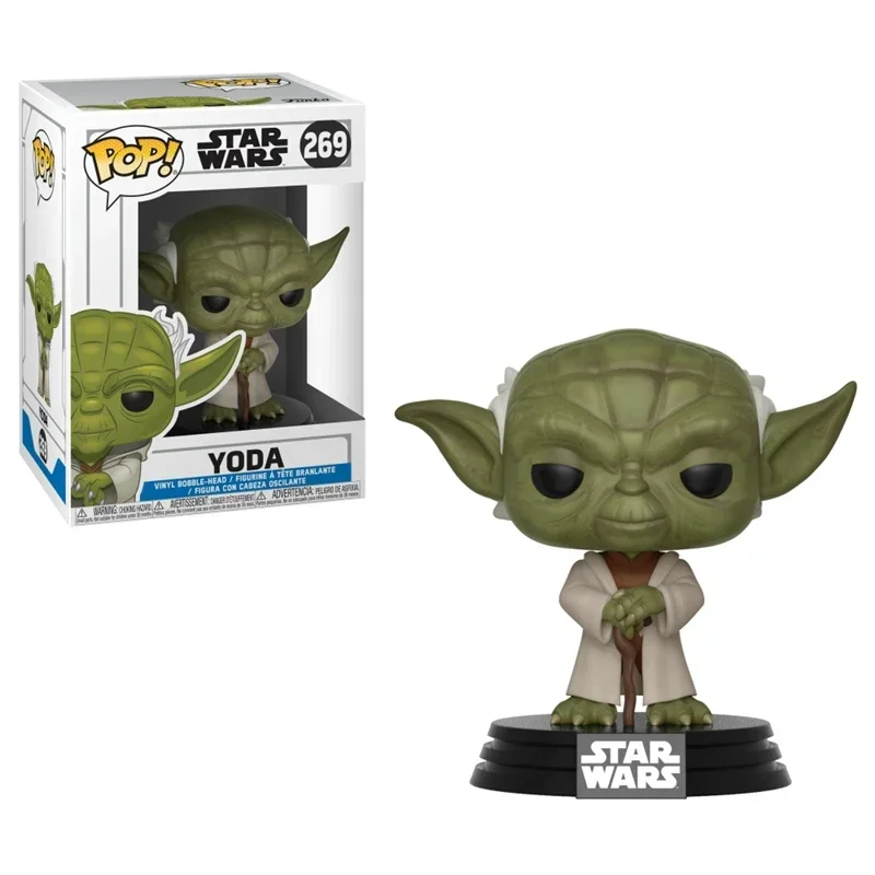 NEW FUNKO POP STAR BOBA FETT #478 WARS Yoda #269 Darth Vader #428 Vinyl Action Figure Dolls Toys for Ornaments Decoration Gifts