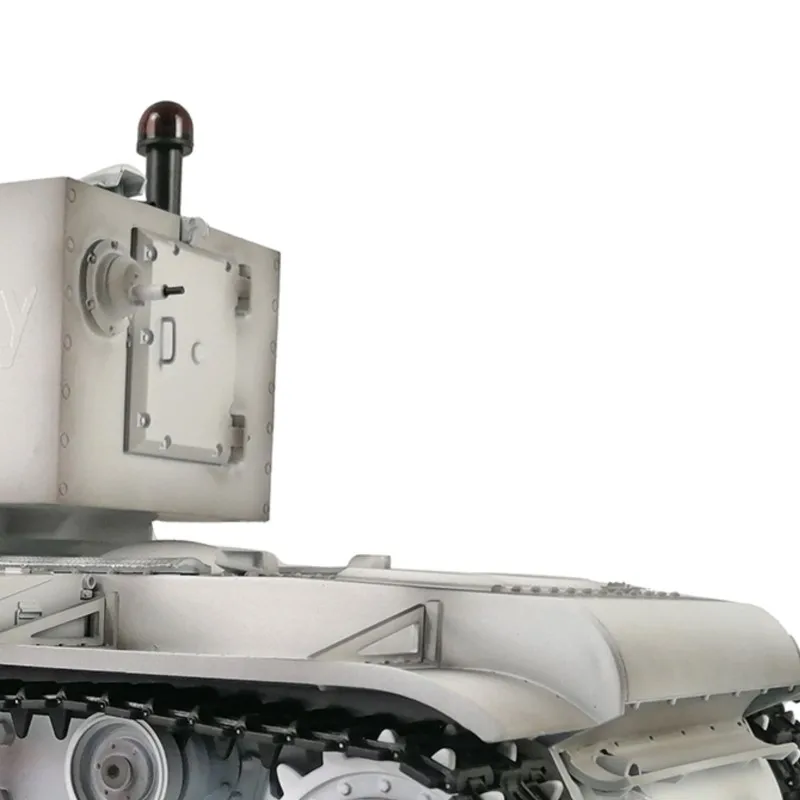 HENG LONG 1/16 7.0 Upgraded Soviet KV-2 RTR RC Tank Gigant 3949 360° Turret Gearbox Tracks Remote Control Toy Panzer Car TH20015