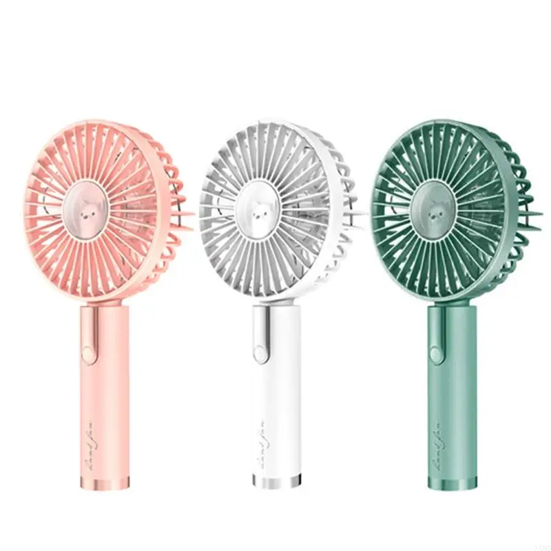 

USB Desk Fan тихий портативный вентилятор для настольного офиса Mini Handheld 3 Speeds N58d