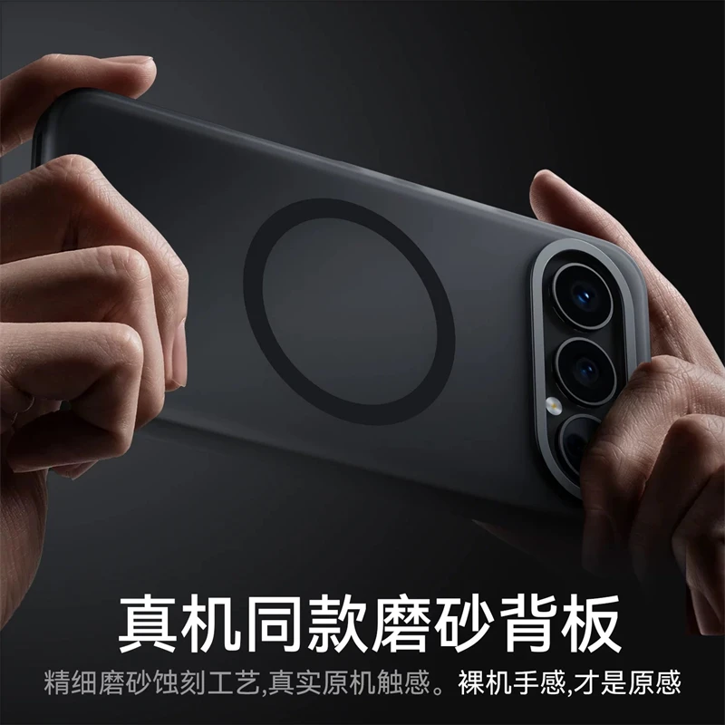 حافظة لهاتف Honor 500 Pro MagSafe غطاء شفاف غير لامع لهاتف Honor 500 500Pro 5G ممتص للصدمات