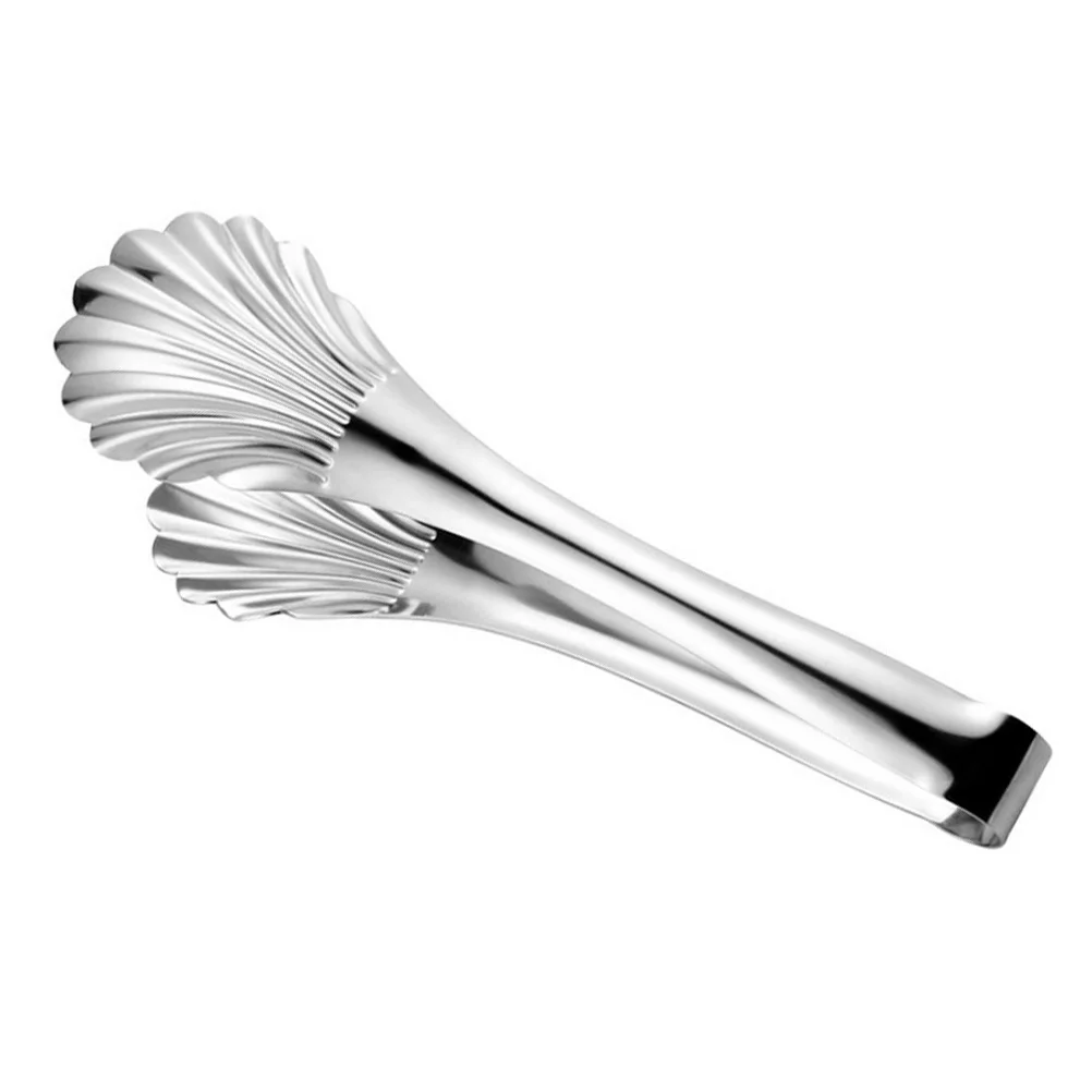 

Shellfish Clip Stainless Steel Food Buffet Tongs Barbecue Serving Small Kitchen Sugar Cubes Salad for