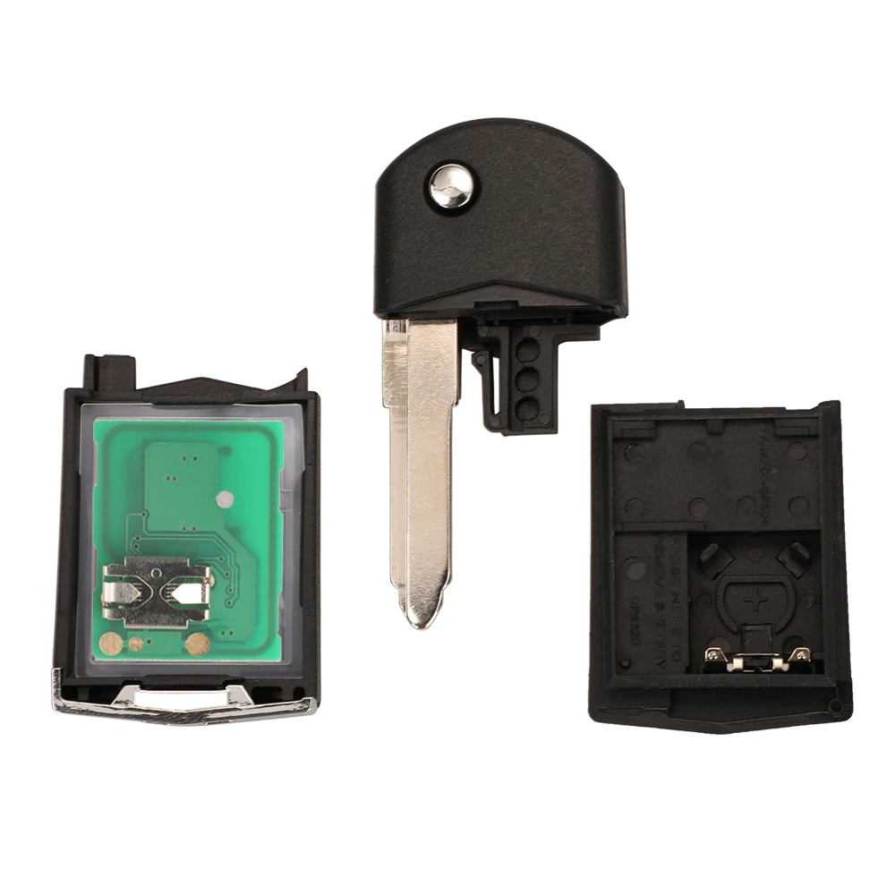 Jingyuqin SKE126-01 433MHZ ID63 Chip Flip kluczyk samochodowy z pilotem dla MAZDA 2 M2 Demio 3 M3 Axela 5 M5 Premacy 6 M6 Atenza 8 M8 MPV CX7