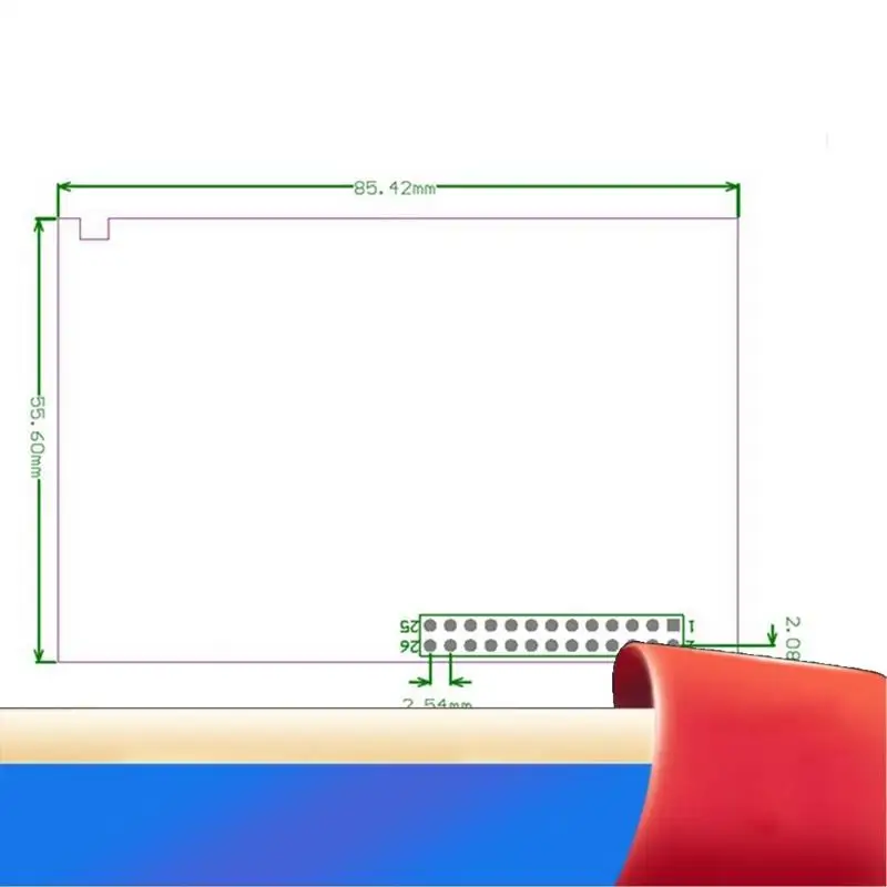 3.5 Inch Touch Screen Module SPI 480X320 With 5V Fan Interface Resistive Touch Screen For Raspberry Pi 3B+/4B-X62A