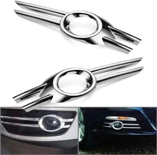 

Custom New Look Chrome Fog Light Cover Set for 2009-Present Volkswagen Passat CC