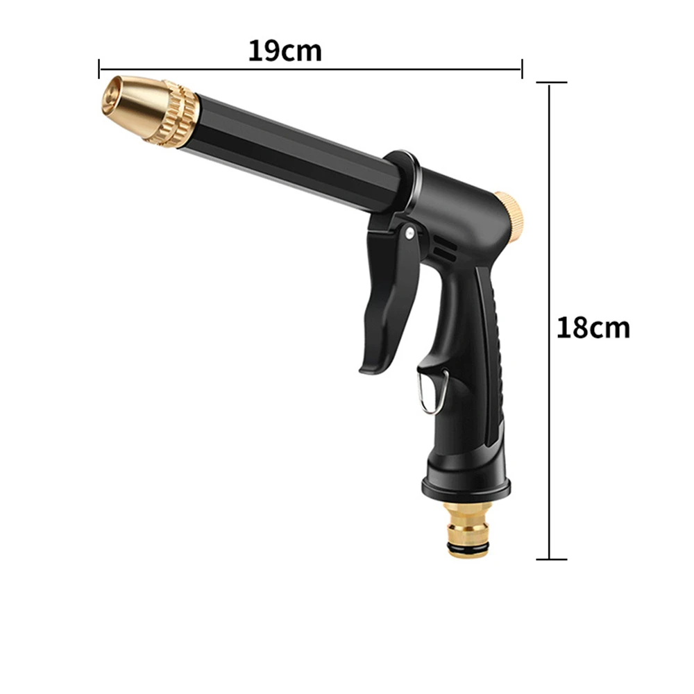 Portable High-Pressure Water Gun For Cleaning Car Wash Machine Garden Watering Hose Nozzle Sprinkler Foam Water Gun