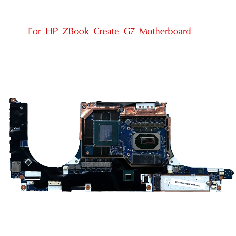 M14883-601 Used For HP ZBook Create G7 Motherboard FPM50 LA-J241P With I7-10750H RTX2070 GPU 16GB RAM 100% Tested