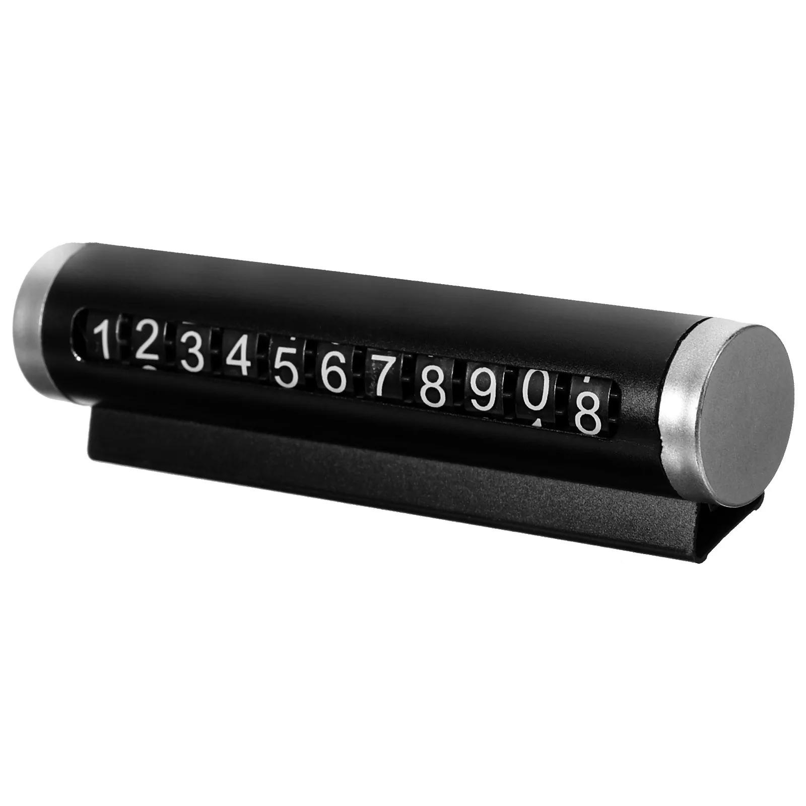 

Temporary Parking Plate Rolling Design Car Phone Number Card Privacy Protection Auto Accessories Vehicle Exterior