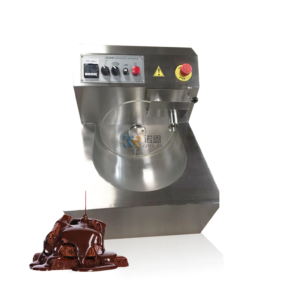 8kg Chocolate Melting Machine Chocolate Tempering Machine Wheel  Chocolate Tempering Machine Automatic High Quality One Cylinder