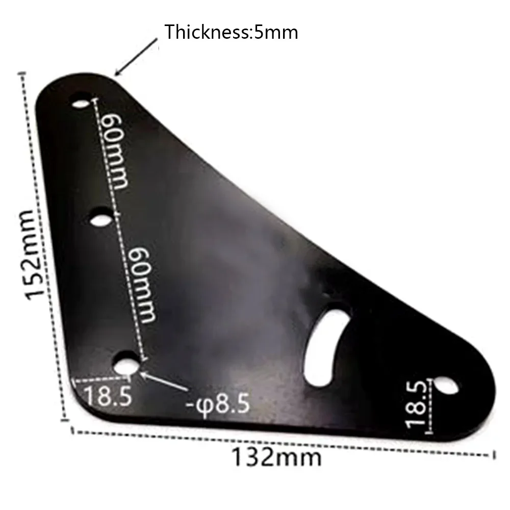 Carbon Steel L-Shaped Triple Monitor Bracket for Racing Simulator - Durable & Adjustable Heavy-Duty Display Support