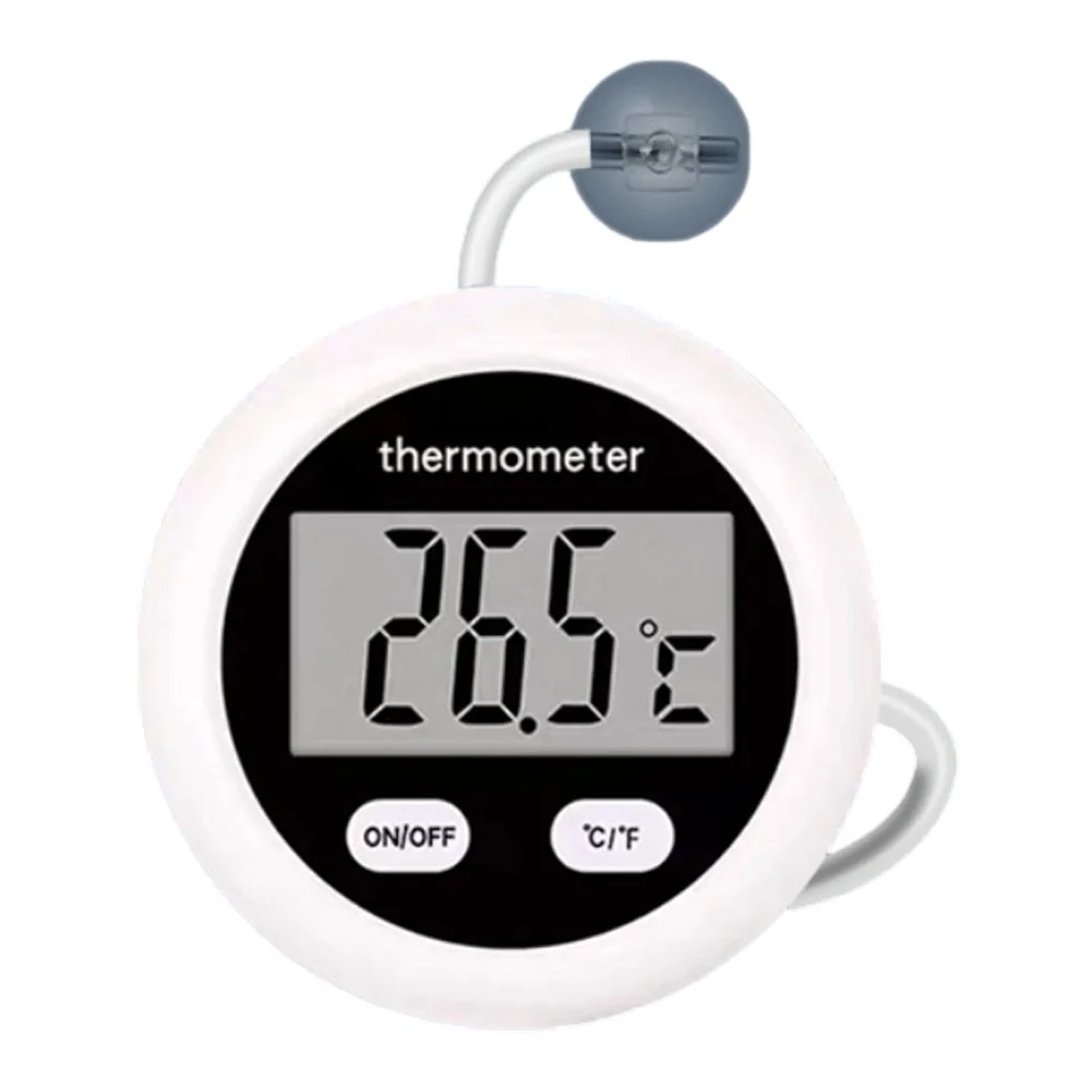 High Precision Aquarium Temperature Thermometer for Fish Turtle and Reptile Tanks Easy to Read Screen and Design