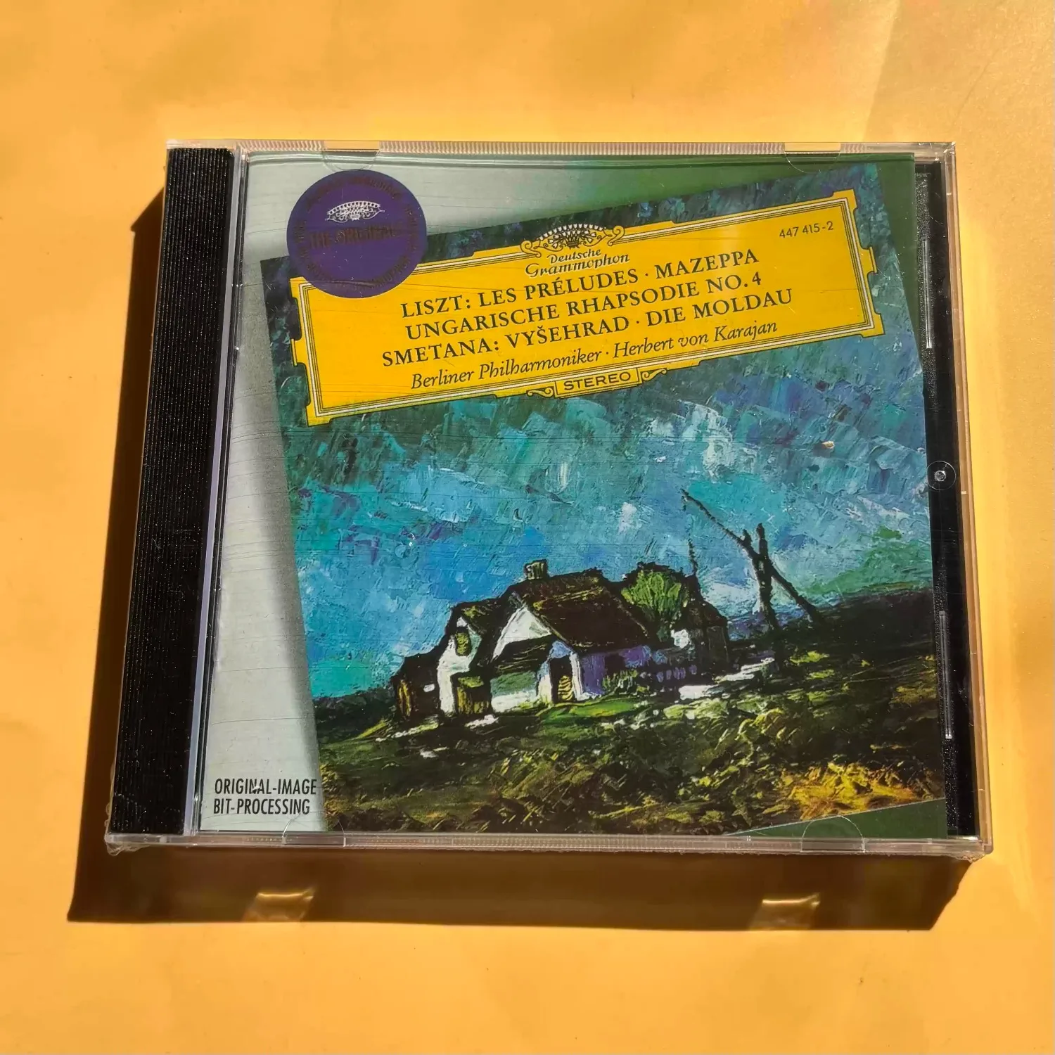 

Herbert Von Karajan Berliner Philharmoniker Play Liszt Les Preludes Mazeppa Smetana Die Moldau DG Classical Masterpiece