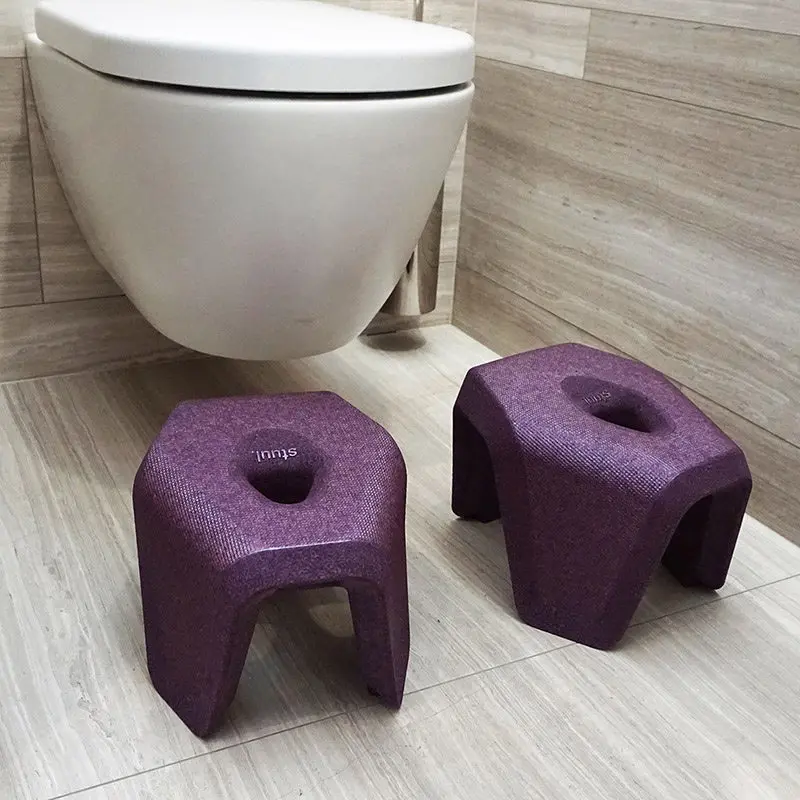 Toilet stool foot pedal squatting pit artifact squatting pedal stool auxiliary raising stool