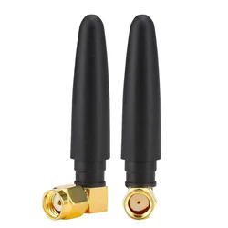 Mini Dual Band WiFi Antenna 2.4GHz 5GHz 5.8GHz MIMO RP SMA Male for FPV Bluetooth USB Adapter Computer PCIe Card Router Camera