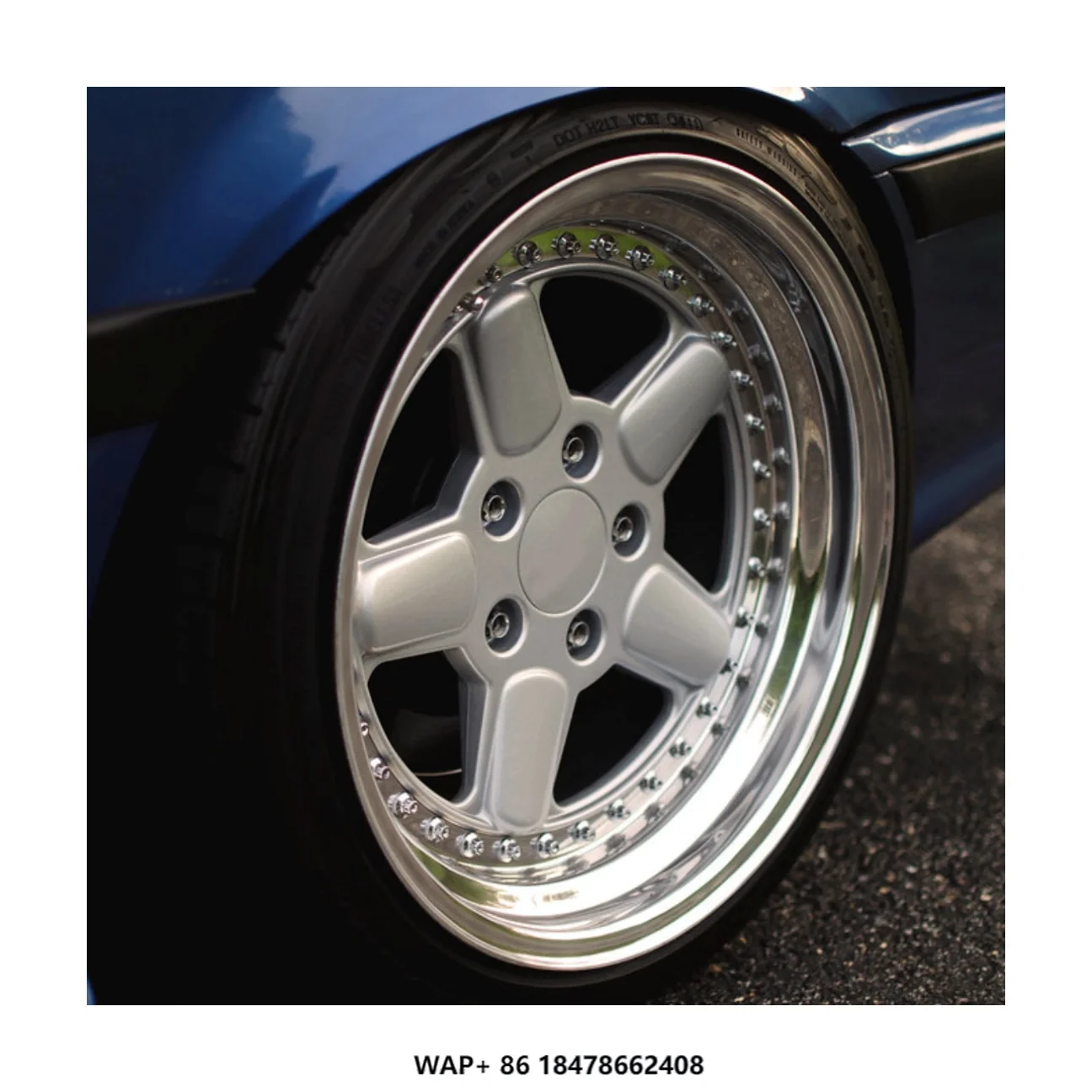 

Bku Forged 3piece Split Rim Wheels for E30 E36 E46 F30 G20 17 18 Inch Staggered 5x112 5*120 Alloy Racing Wheels Rims Felgen