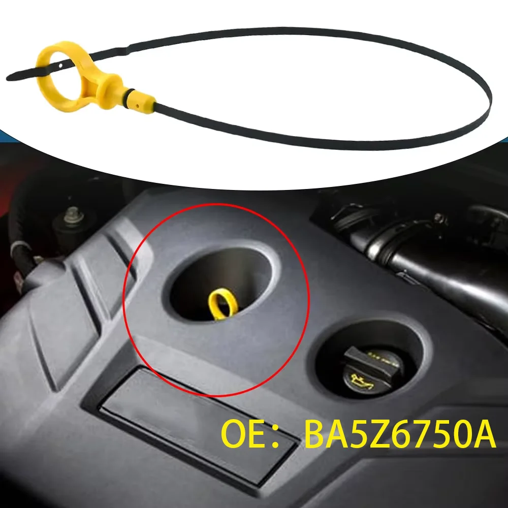 

BA5Z-6750-A Oil Dipstick for Ford Edge Explorer Fusion Taurus, Lincoln MKX MKZ MKS, 304 Stainless Steel Level Tool 917-369