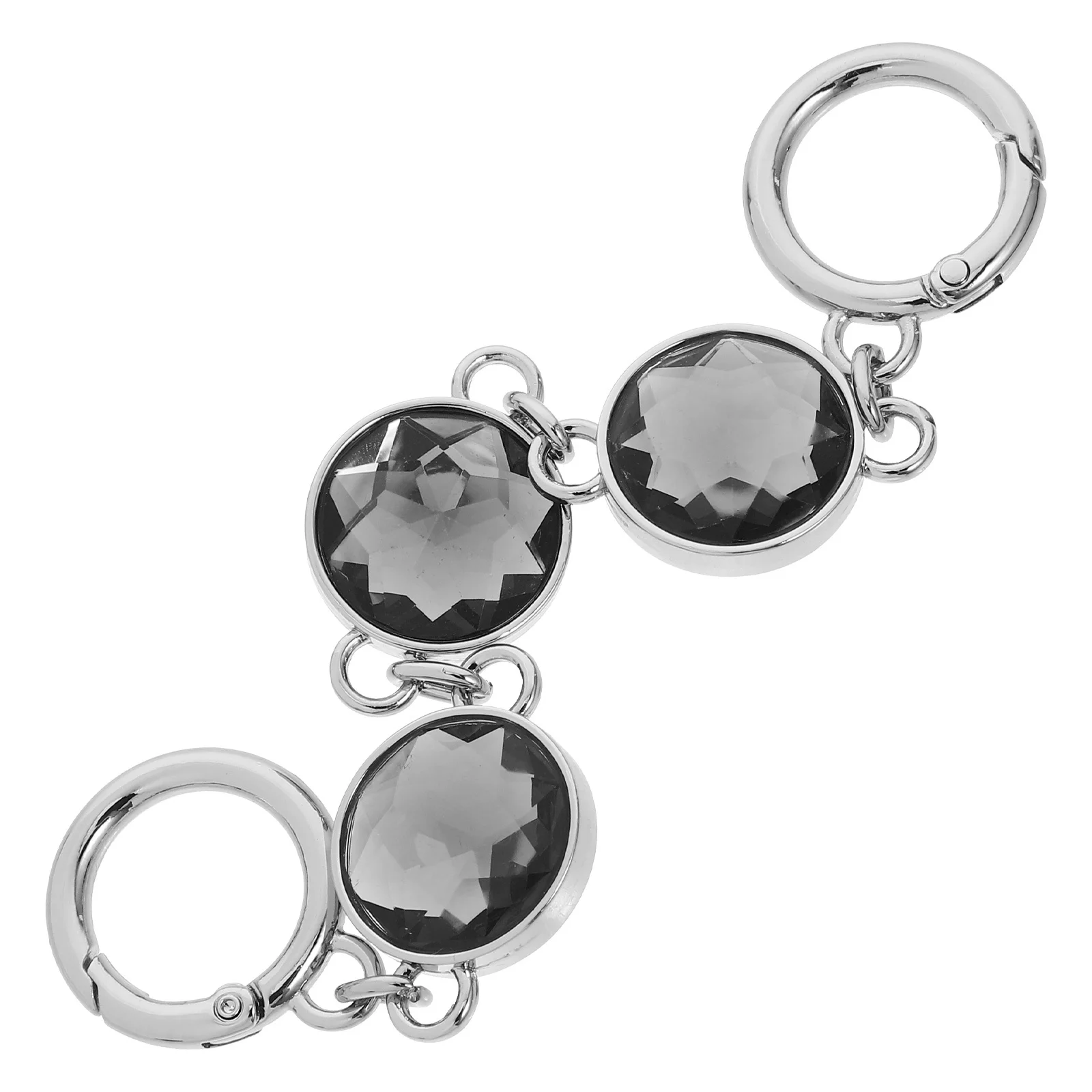 Stylish Chain Strap for Handbag with Sparkling Rhinestones Adjustable Purse Extender for Crossbody Shoulder Bag Elegance Boost