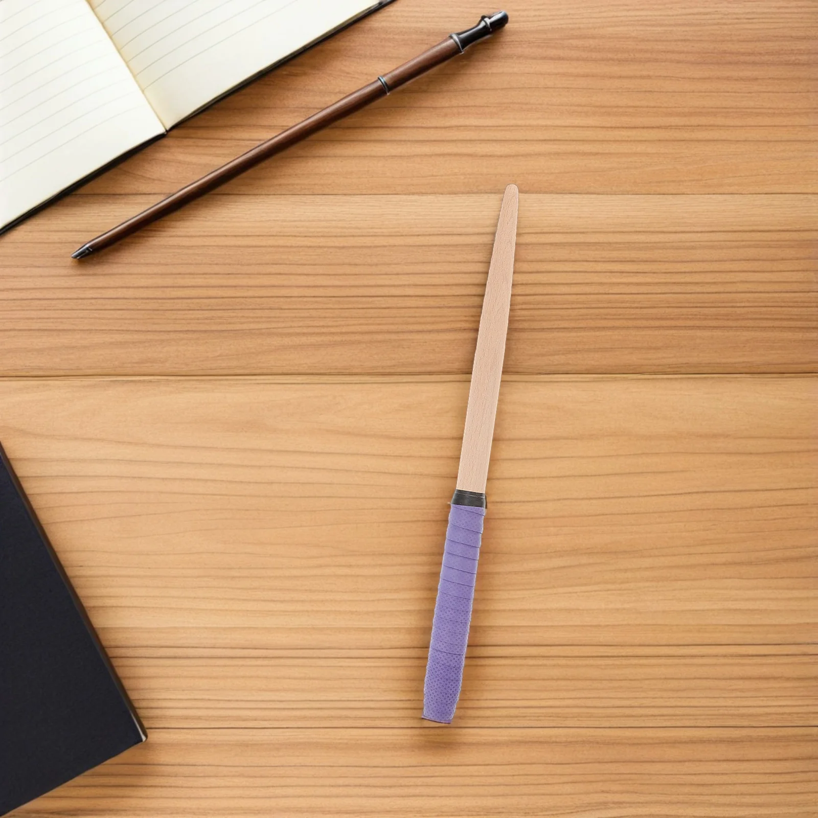 

4Pcs Purple Wooden Drumsticks Durable Material Comfortable Grip Ideal for Drum Set Practice Marching Performance