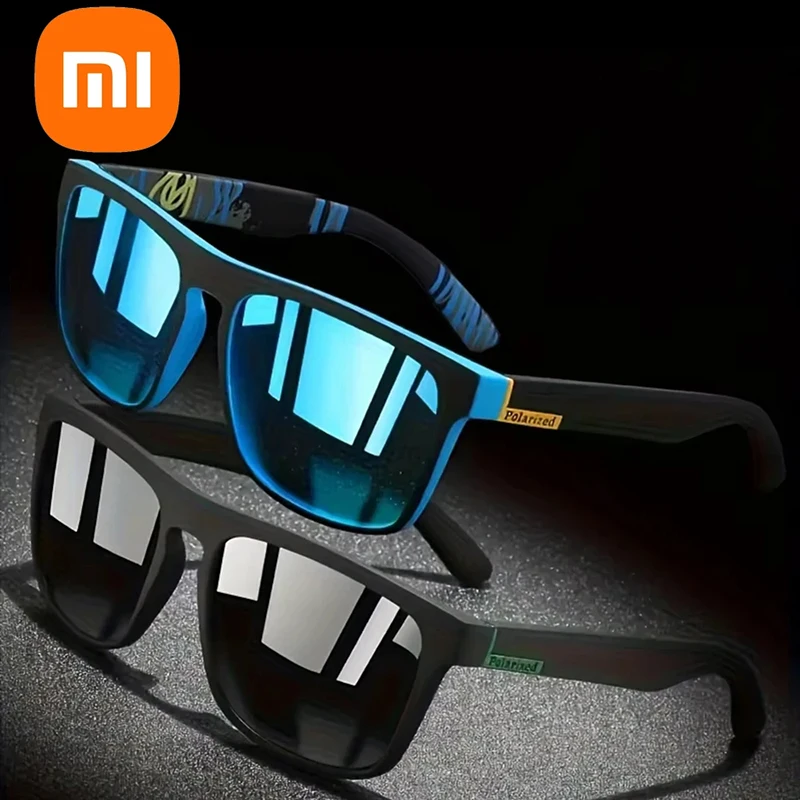 Xiaomi 耐紫外線偏光サングラス、マルチカラーファッショナブルなアウトドアフィッシングレトロデザイナーサングラス、Uv400 メガネ