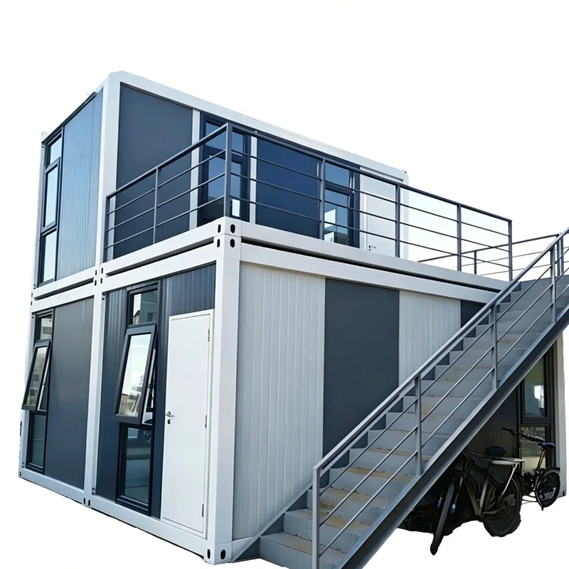 Customized Weatherproof Foldable Container House Double Seal Weather Stripping Around Openings With Silicone At Corners
