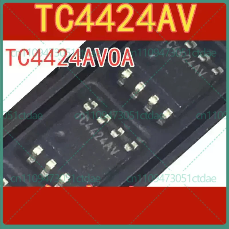 50-200pcs for Microchip TC4424 TC4424AVOA TC4424AV SOP8 SMD Chip