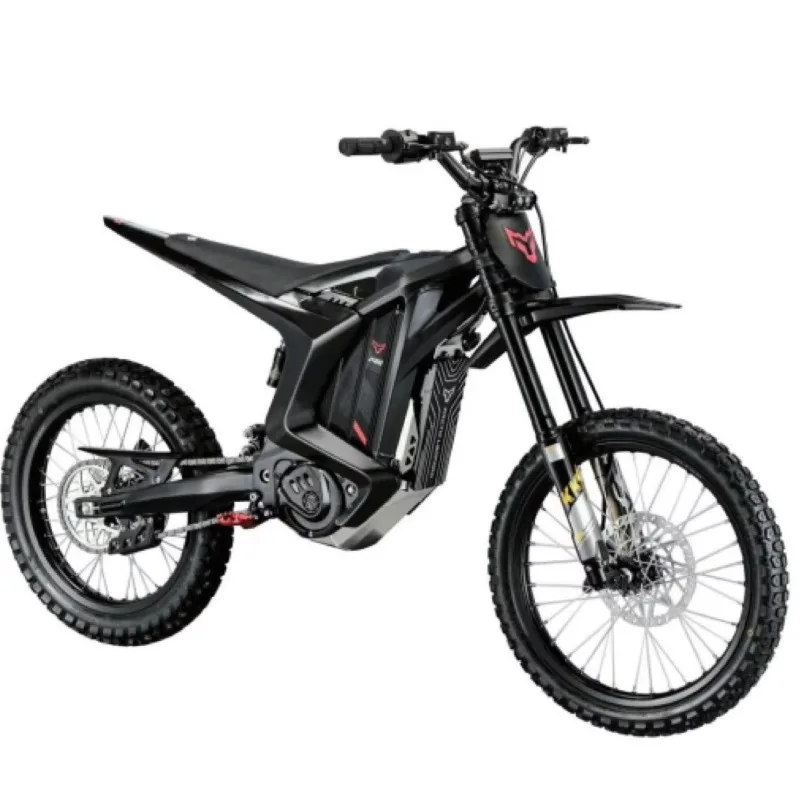 Electric Off-Road Motorcycle 20,000 Power 80km/h Max Speed 72V Two-Wheeled Track
