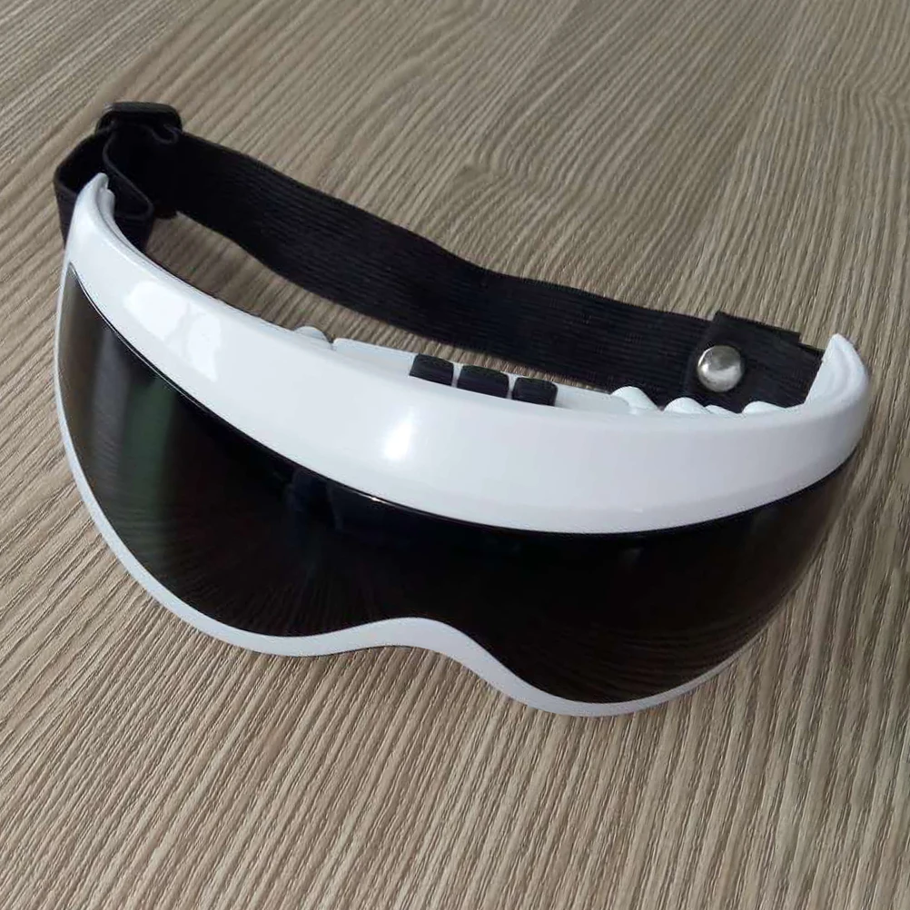 

Wireless Massager Vibration Care Machine Heated Mask ABS Material Adjustable Band Eye Fatigue Relief Stress Reduction Vibrating