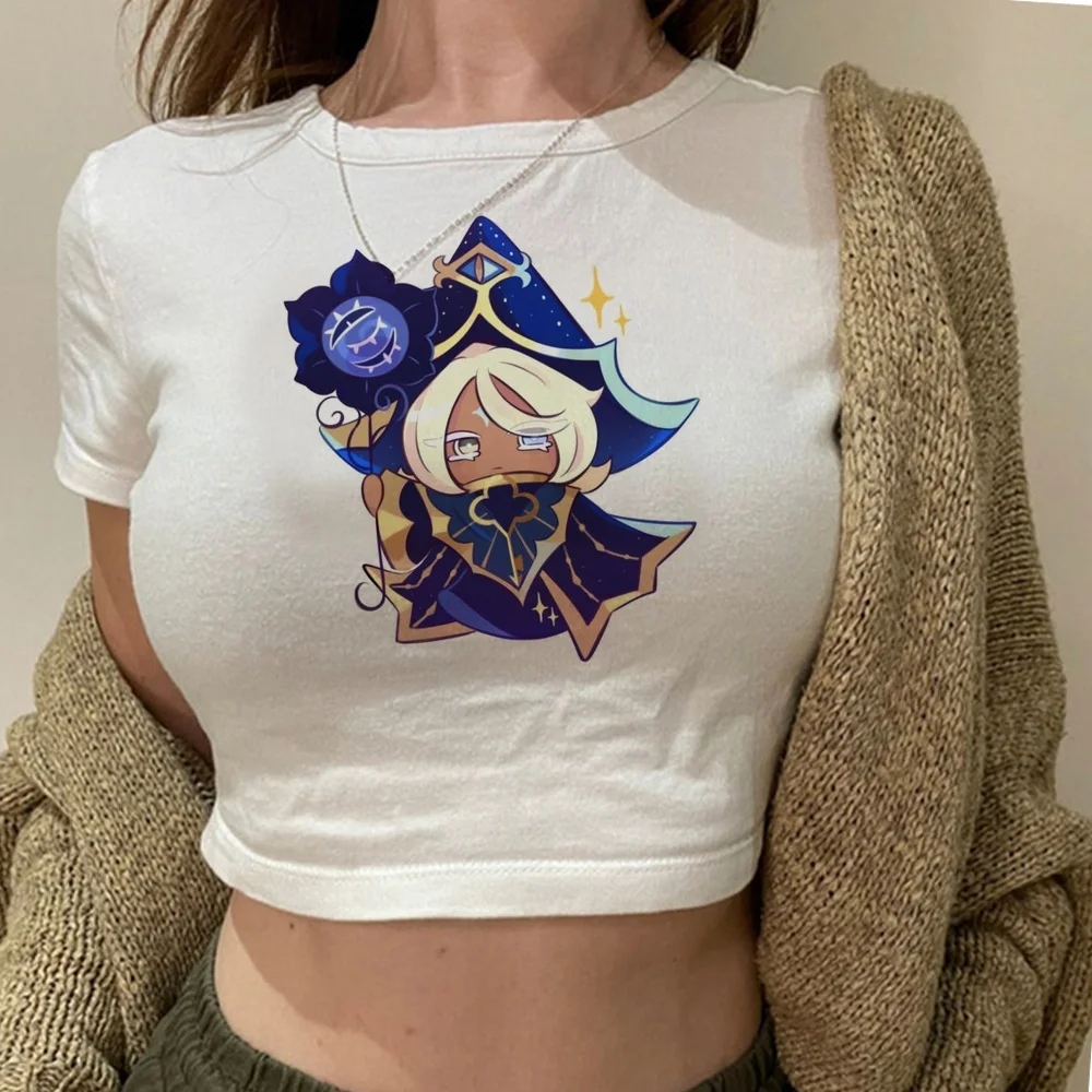 Shadow Milk Cookie cropped top shoujo grunge manga alternative  t shirt graphic party 2000s cheap clearance sales