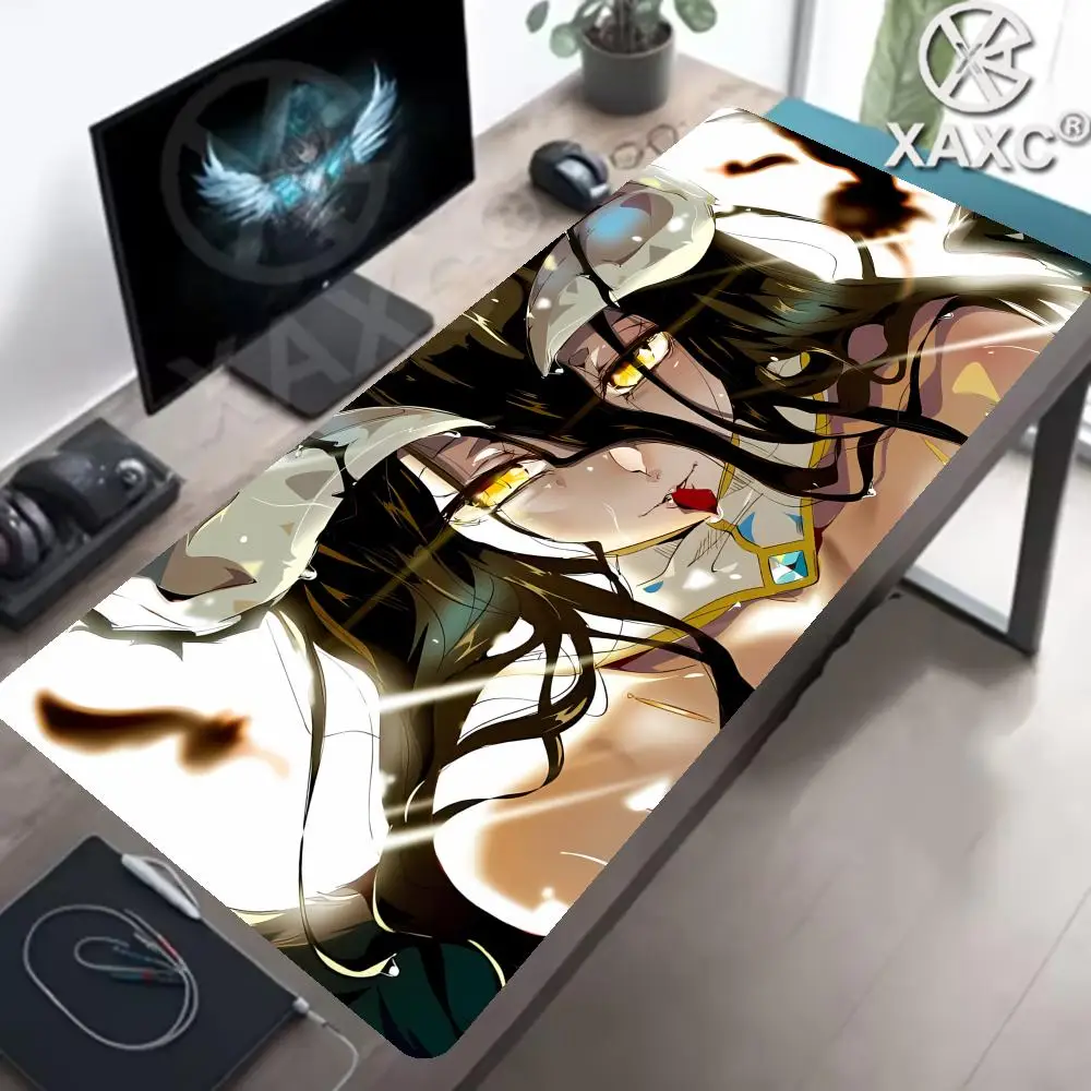 Overlord Mouse Mats Mousepad Large Anime Gaming Accessories Mause Pad Kawaii Carpet Cabinet Keyboard Deskmat XAXC