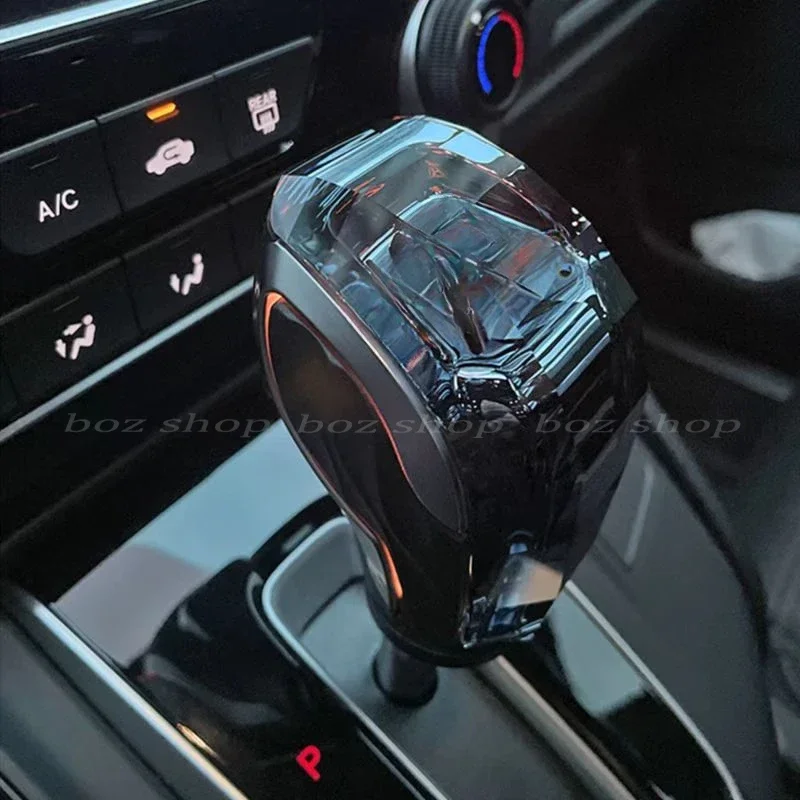 Car Crystal Shift Knob For Honda Accord Civic 2003-2024 Head Colorful Illuminated Shifter Interior Refit Parts Accessories