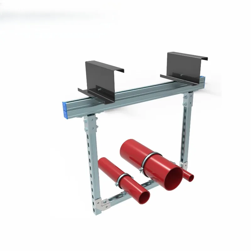 Wholesale pipeline Z-joist installation rigid support fixing bracket under the table
