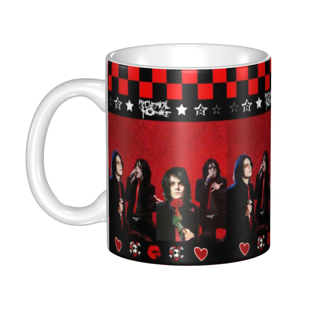 

Индивидуальные кофейные кружки My Chemical Romance, классическая винтажная керамическая кружка «сделай сам», креативный подарок