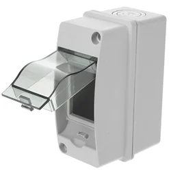 Distribution Box Enclosure Power Controller 2 Way Consumer Unit Junction Din Rail Small Plastic Boxes Electrical Case Protection