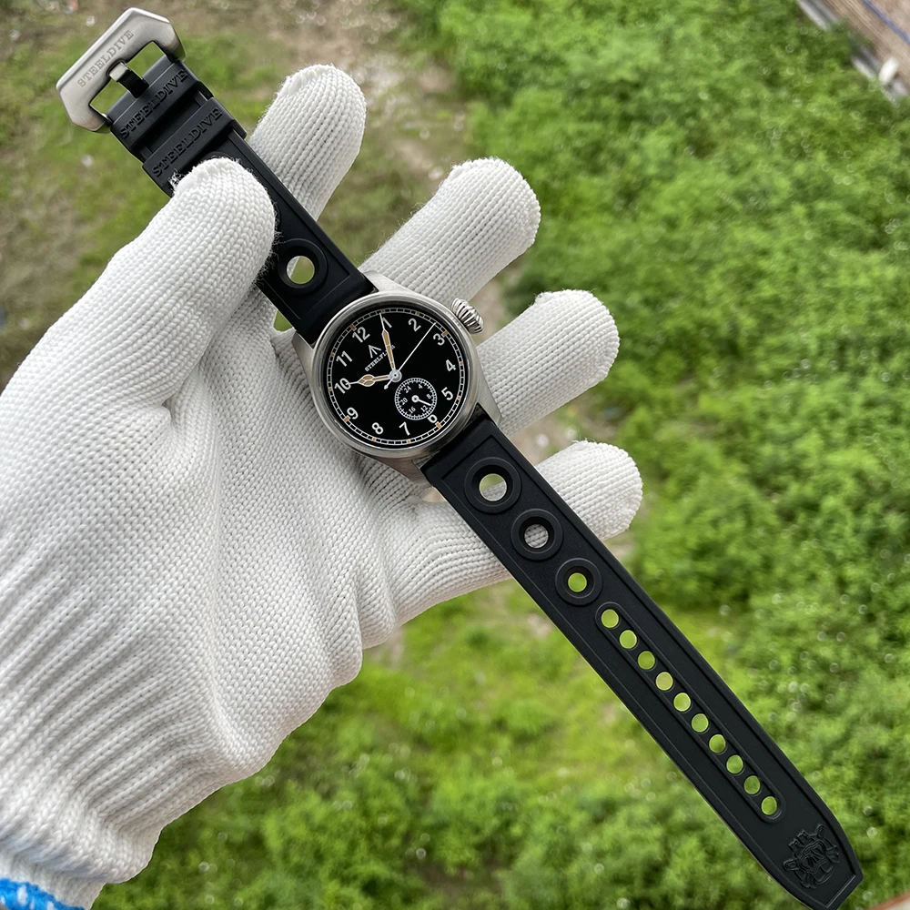 STEELFLIER Offizielle SF746 Luxus-Quarz-Armbanduhr Swiss Luminous VH60 Mute-Uhrwerk 20Bar wasserdichte Multi-Zeitzonen-Uhren – Detail 18