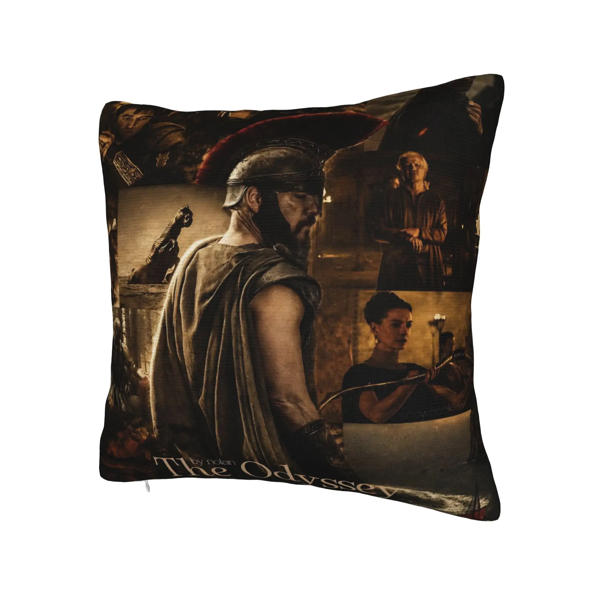 Decorative Pillow Covers The Odyssey Movie Merchandise Sofa  Throw Pillow Case Cover Zippered Multi Size
