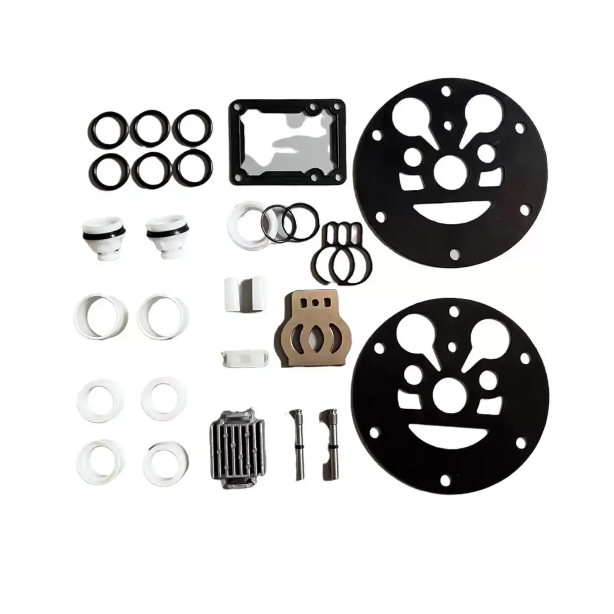 AODD Air‑Operated Diaphragm Pump Repair Kit, Air Distribution Valve Housing, Air Chamber Connecting Rod Shaft Wear‑Resistant