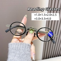 Portable Folding Anti Blue Light Presbyopia Eyeglasses High Definition Ultra Light Far Sight Eyewear Reading Glass +1.0 To +4.0