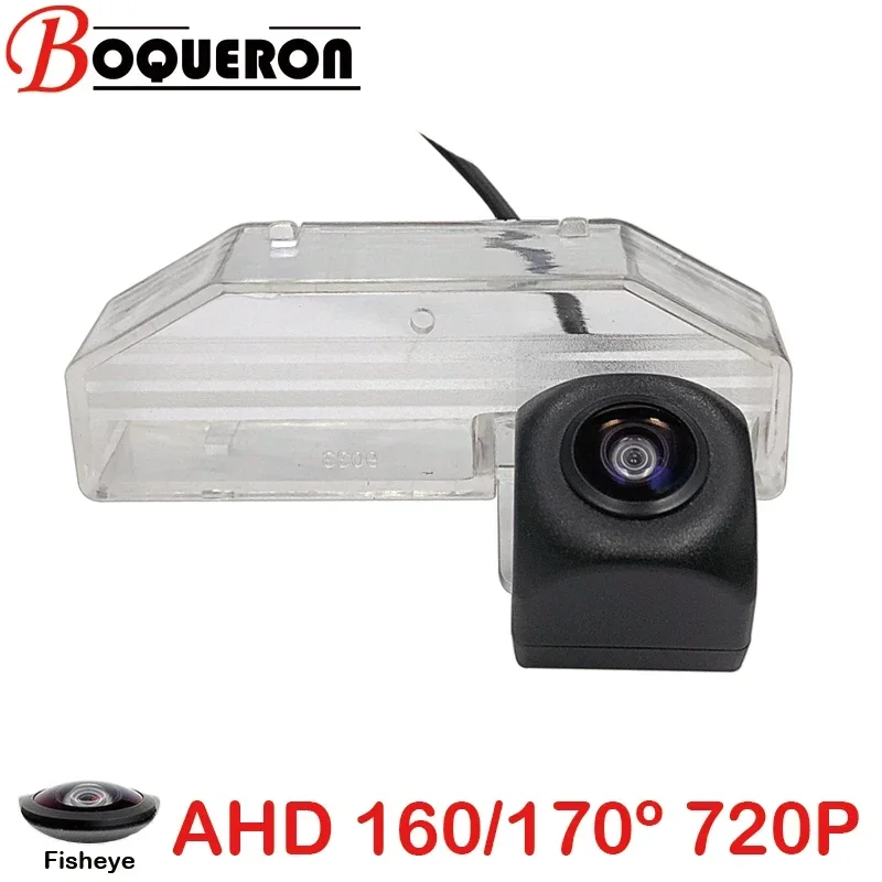 Fisheye 170 Degree HD 1280x720P AHD Car Vehicle Rear View Reverse Camera For Mazda CX-9 RX-8 Mazda6 6 Atenza GH 2002~2017