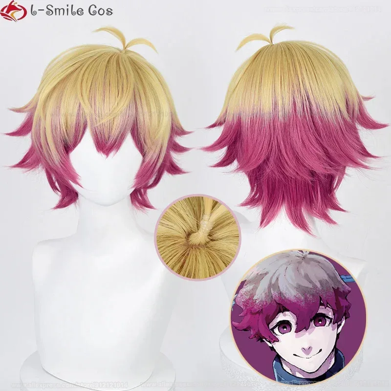 

Аниме Blue LockCosplay 30 см Alexis Ness Косплей Парик Желтая Роза Когольп Несскс Волосы Термостойкие Косплей Аниме Парики + Кепка Для Парика