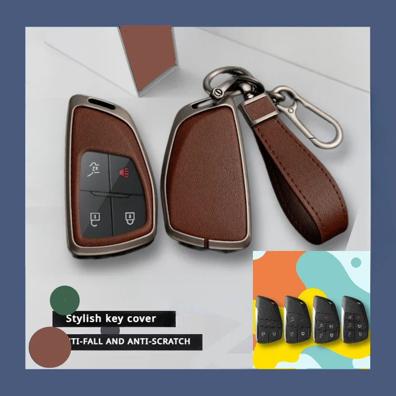 

3/4/5/6 Bottons Car Key Case Key Fob Smart Key Shell For GMC Yukon For Chevrolet Suburban Tahoe Buick ENVISION S Plus Avenir