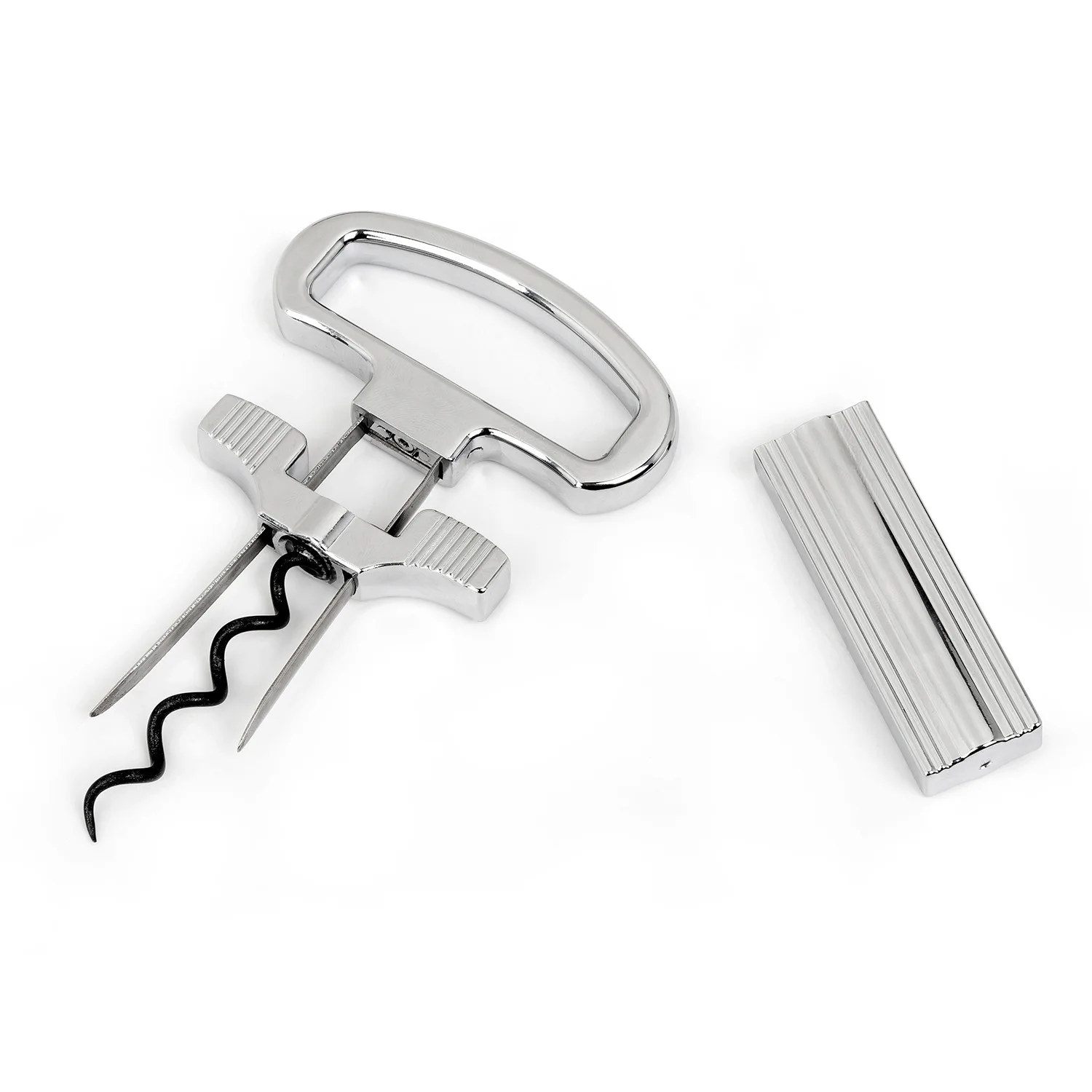 Two‑Prong Old Wine Cork Extractor, Two‑Blade Cork Puller Tool for Damaged Broken Wine Cork Removal