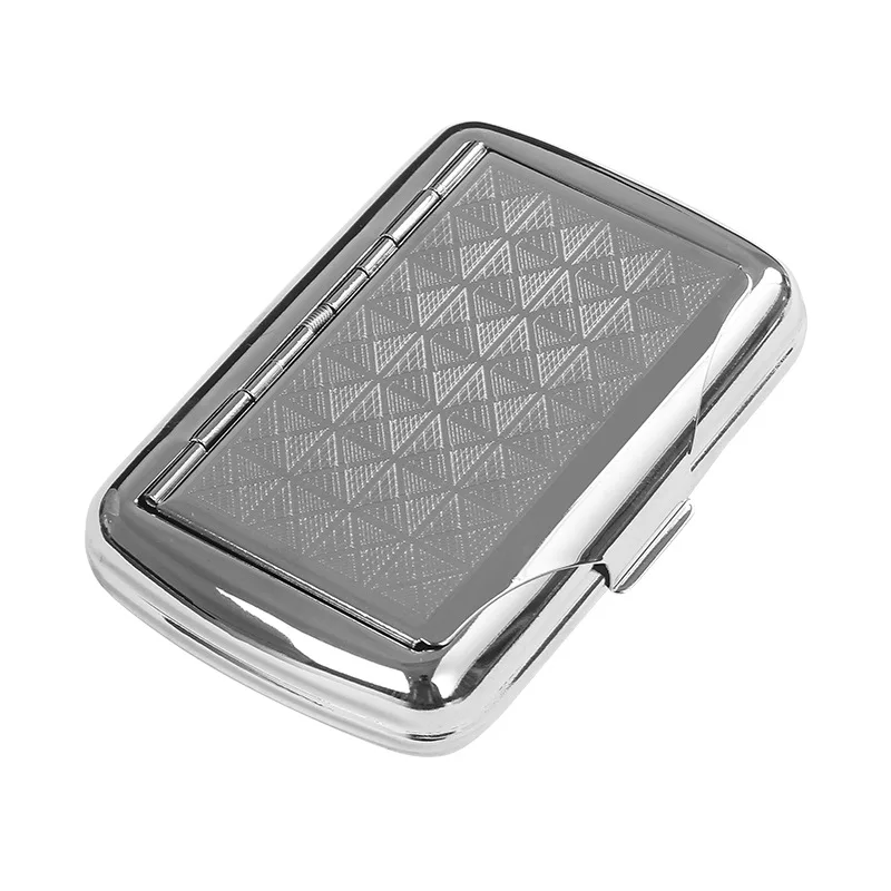 Portable Tobacco Tin With Holder for Rolling Paper Metal Storage Container Tobacco Case Smoking Accessories Men\'s Gift