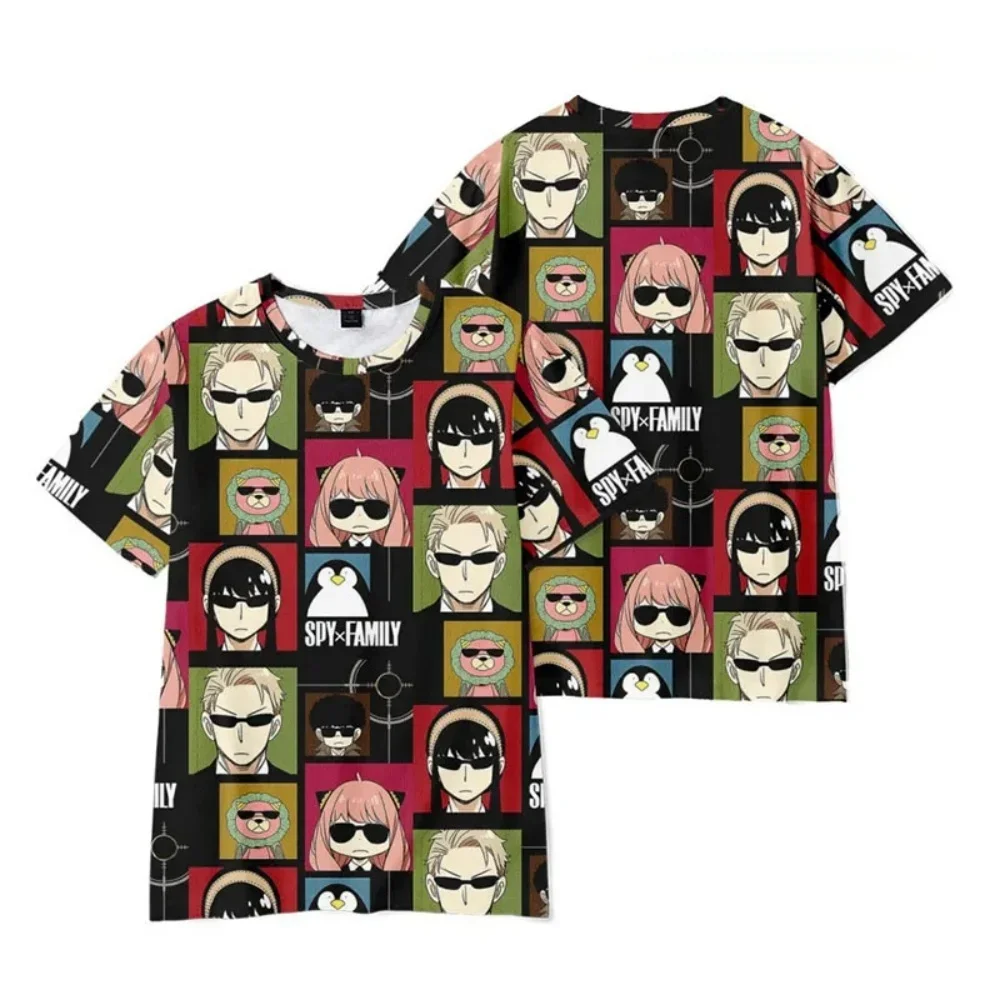 Spy X Family Anya Forger Uniform T-Shirt - Anime Cosplay Tee with School Uniform Print, Ideal for Anime Fans & Casual Streetwear view 2