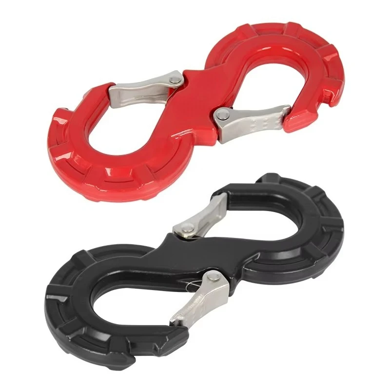 Car Trailer Hitch Solid Forged S-shaped Tow Hook Towing Device 4x4 Off Road Refit Accessories Pintle Hook Emergency Rescue Parts