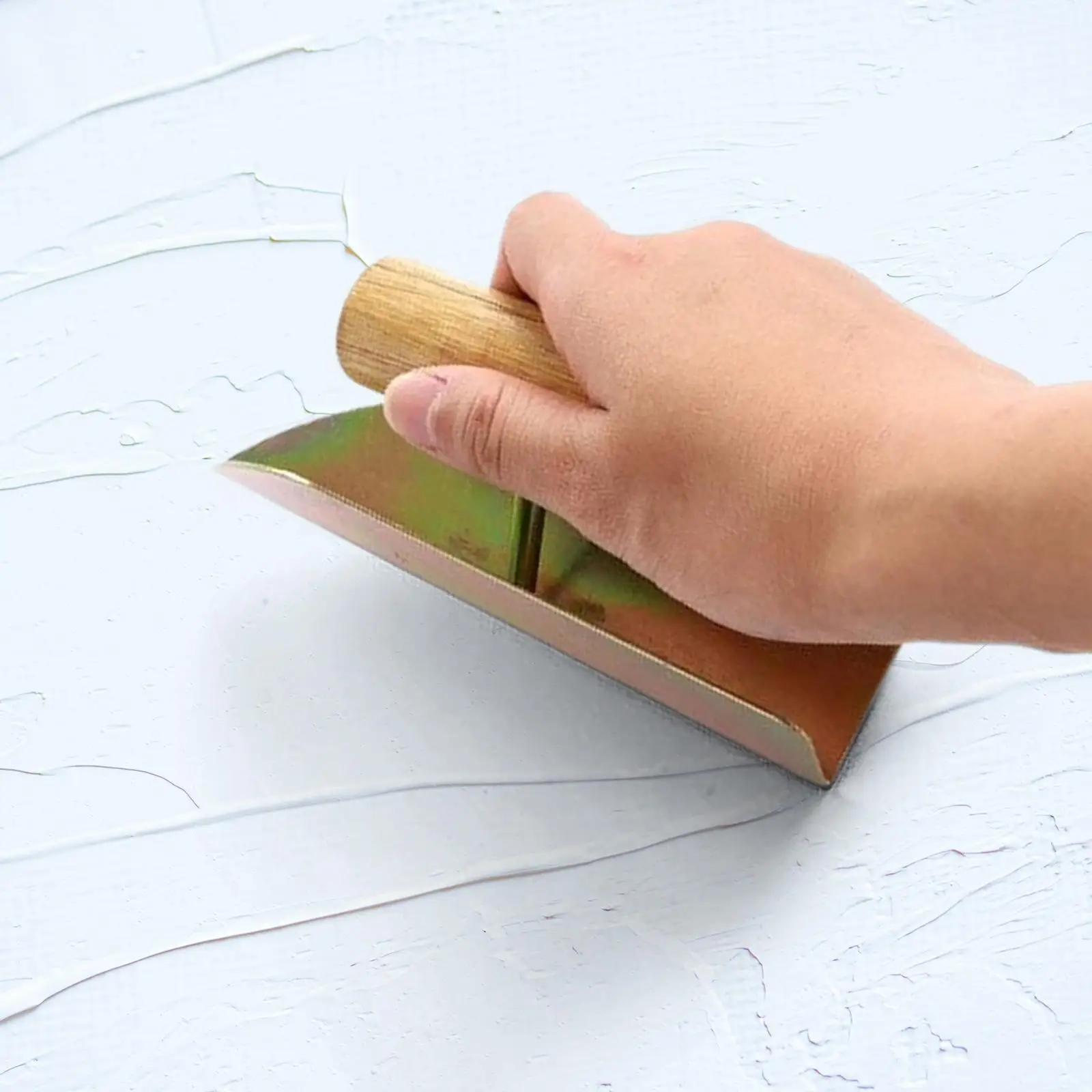Spatola professionale per cartongesso raschietto angolare per bordi a 90 gradi strumento per la finitura della costruzione della pala per intonacatura della parete