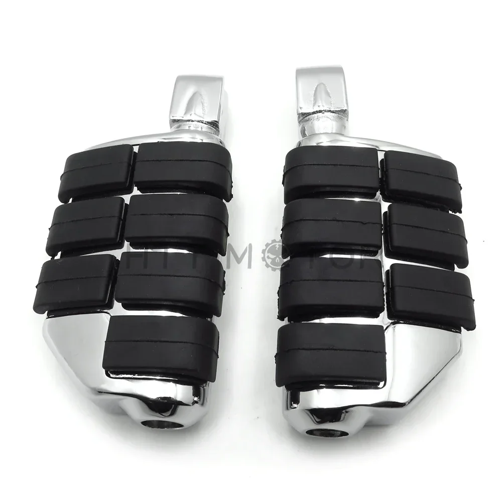 Motorcycle Rubber Foot Pegs for Kawasaki Vulcan 1500/1600/1700 Classic Suzuki Marauder 1600 Boulevard M95 - view 5