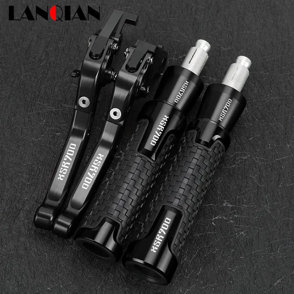 

Motorcycle For yamaha XSR900 ABS XSR 900 2015-2023 Extendable Brake Clutch Levers Handlebar Handle Grips Ends Slider Accessories