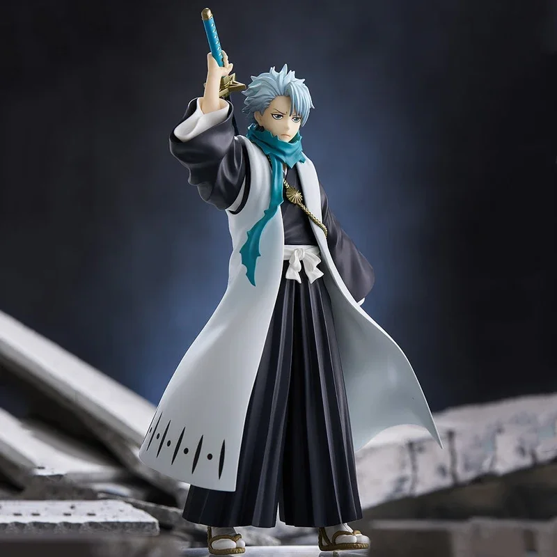 Original GSC POP UP PARADE BLEACH Hitsugaya Toushirou Anime Figure Action Figurine Collection Model Doll Toys For Birthday Gift