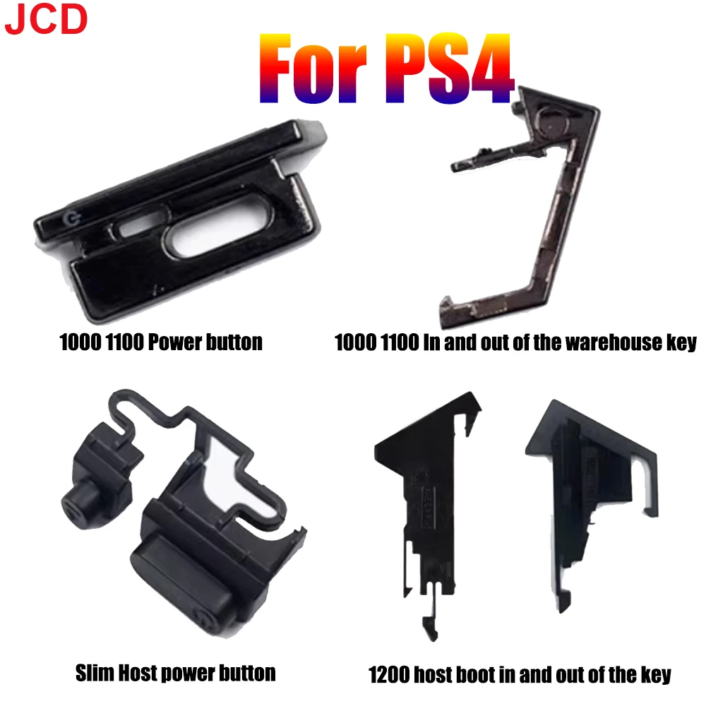 

JCD 1pcs For PS4 Power ON OFF Button For PS 4 1000 / 1100 / 1200 / Slim DVD Disk Drive Eject Power Button Clip